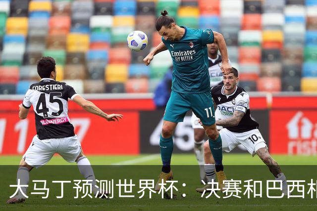 大马丁预测世界杯：决赛和巴西相遇 阿根廷将通过点球大战卫冕